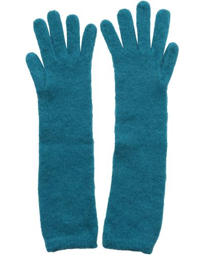 Kangra Long Gloves - Blue