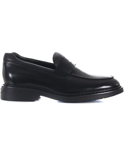 Hogan Flat Shoes - Black