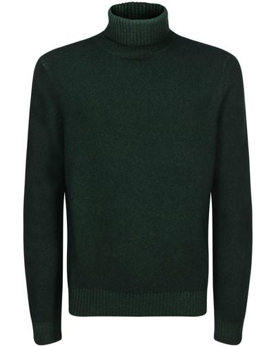 Malo Turtleneck Sweater - Green