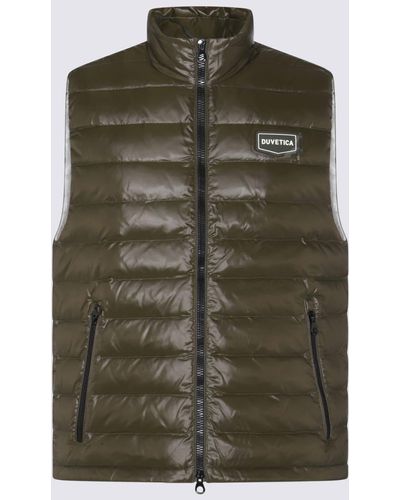 Duvetica Kaki Down Jacket - Green