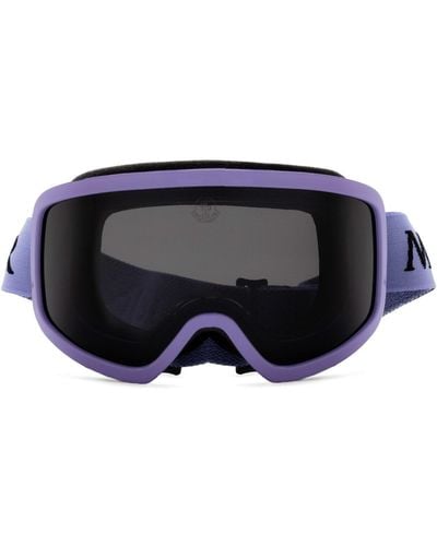 Moncler Ml0215 Shiny Lilac Sunglasses - Blue