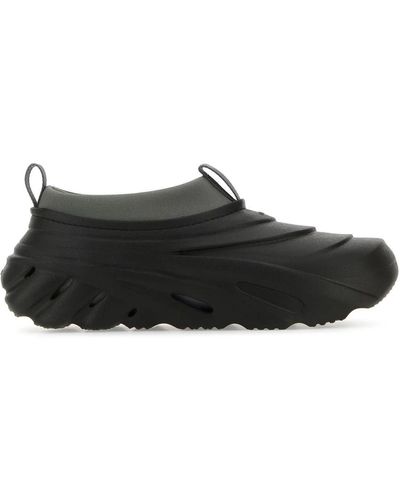 Crocs™ Black Rubber Echo Storm Slip Ons