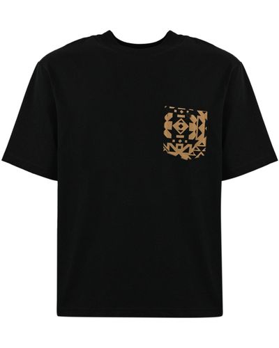 Daniele Alessandrini T-Shirt With Pocket - Black