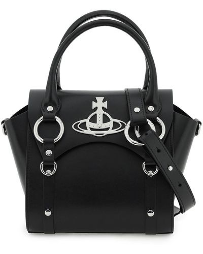 Vivienne Westwood 'betty' Medium Handbag - Black