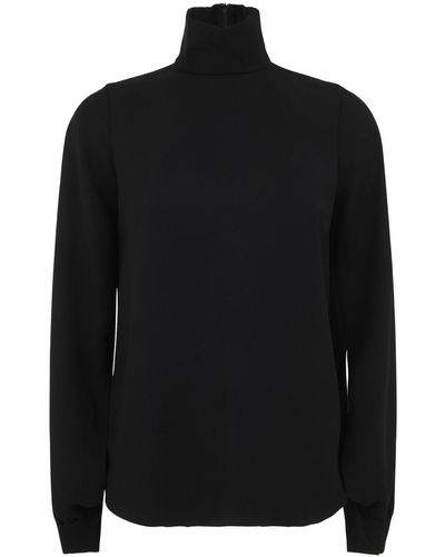 N°21 High Neck Sweater Clothing - Black