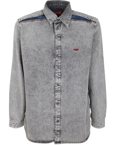 DIESEL Cotton Jacket - Grey
