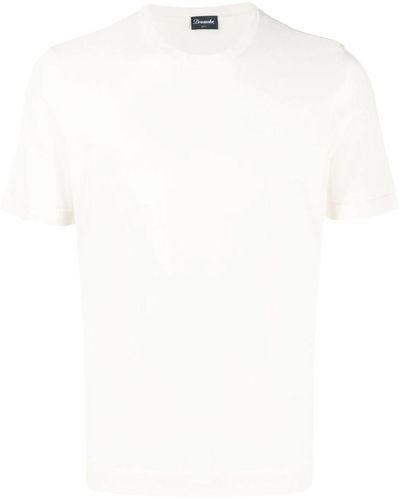 Drumohr Cotton T-Shirt - White