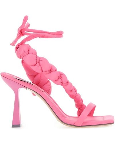 Sebastian Milano Nylon Untangled Sandals - Pink