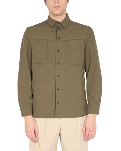 PT Torino Regular Fit Shirt Jacket - Green