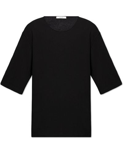 Lemaire Loose-Fitting T-Shirt - Black