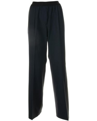 Seventy High-Waisted Trousers - Black