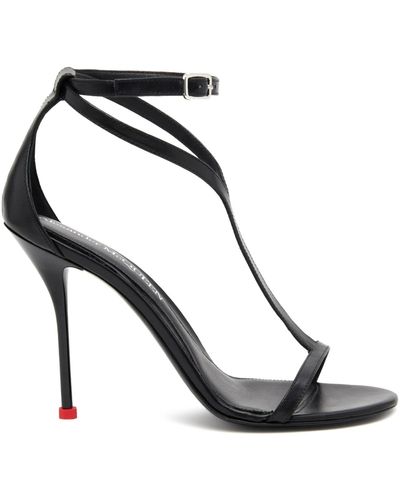 Alexander McQueen Harness Sandals - Black