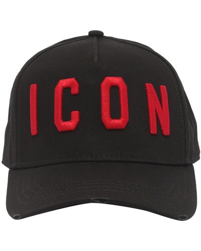 DSquared² Icon Baseball Cap - Red