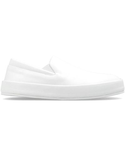 Marsèll Round-Toe Slip-On Sneakers - White