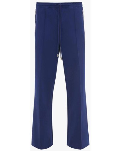JW Anderson Bootcut Track Trousers - Blue