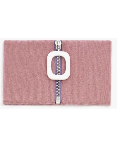 JW Anderson Neckband With Jwa Puller - Pink