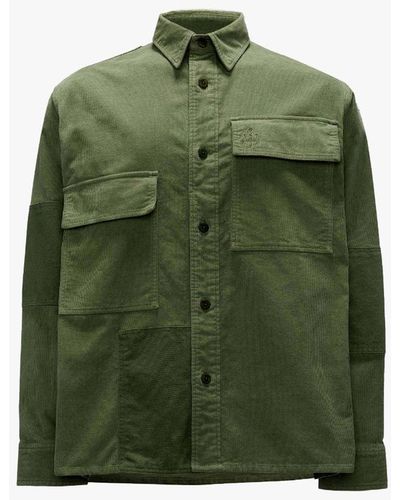 JW Anderson Patchwork Overshirt - Green