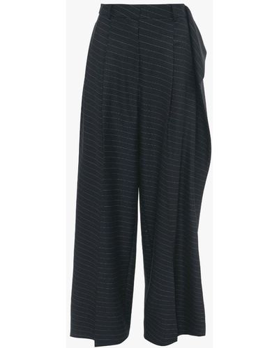 JW Anderson Side Panel Trousers - Black