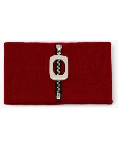 JW Anderson Neckband With Jwa Puller - Red