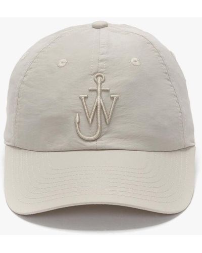 JW Anderson Baseball Cap With Anchor Logo - White