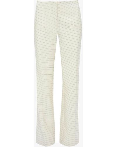JW Anderson Tailored Straight Trousers - White