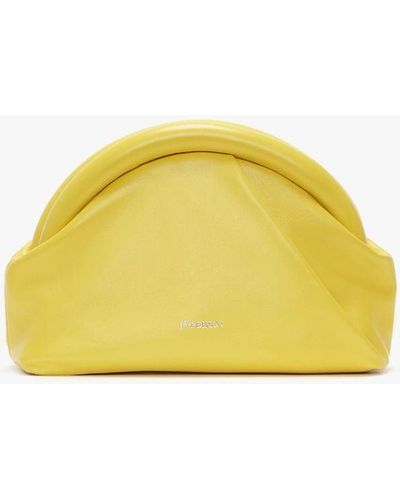 JW Anderson Bumper-clutch - Leather Mini Bag - Yellow