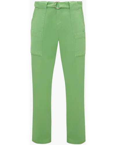 JW Anderson Cargo Trousers - Green