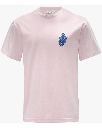 JW Anderson Anchor Patch T-shirt - Pink