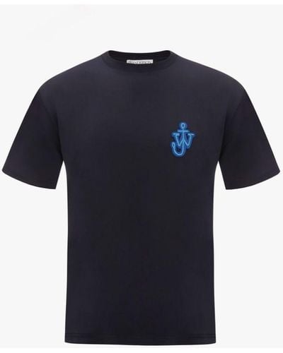 JW Anderson Anchor Patch T-shirt - Blue
