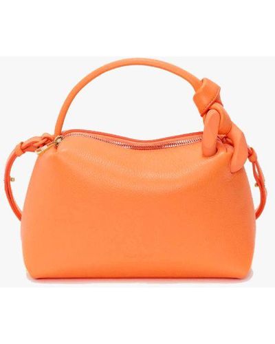 JW Anderson Small Jwa Corner Bag - Leather Bag - Orange