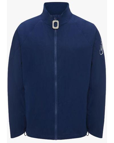 JW Anderson Zip Front Track Jacket - Blue