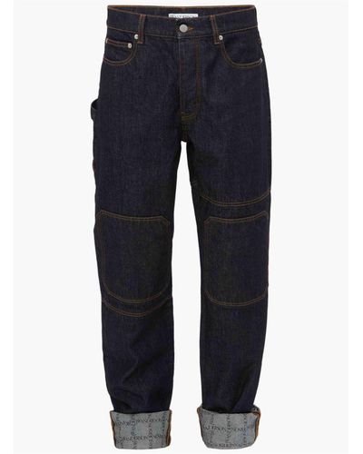 JW Anderson Turn-up Cuff Jeans - Blue