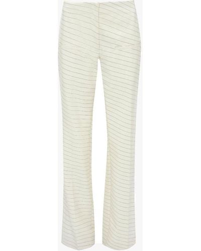 JW Anderson Tailored Straight Pants - White