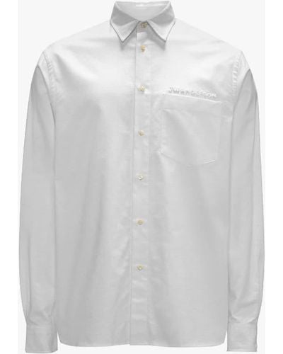 JW Anderson Logo Pocket Shirt - White