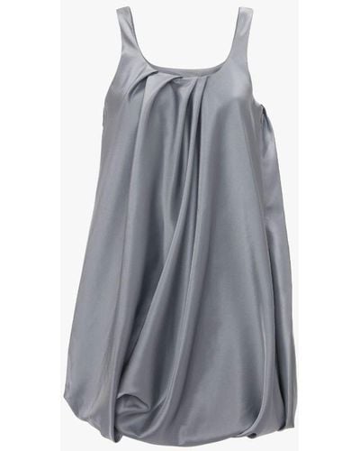 JW Anderson Twisted Mini Dress - Gray