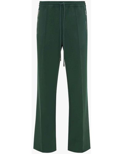 JW Anderson Bootcut Track Trousers - Green