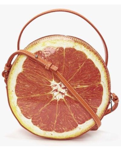 JW Anderson Orange Bag - Leather Top Handle Bag - Pink