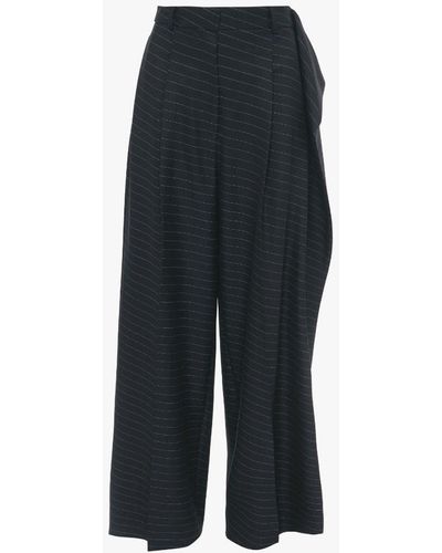 JW Anderson Side Panel Pants - Black