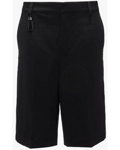 JW Anderson Tailored Shorts With Tassel - White