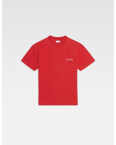 Jacquemus Le T-Shirt Brilho - Red