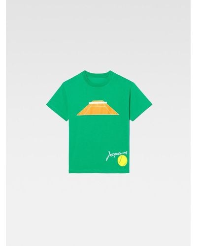 Jacquemus Le T-Shirt Tennis - Green