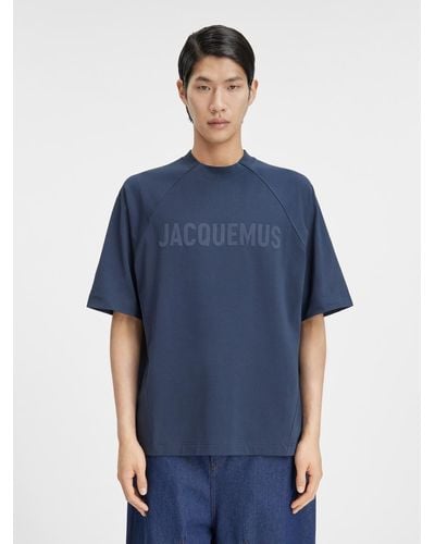 Jacquemus Le T-Shirt Typo - Blue