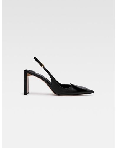 Jacquemus Les Slingbacks Duelo Hautes - Black