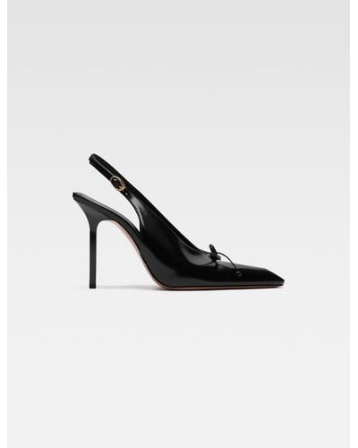 Jacquemus Les Slingbacks Cubisto Hautes - Noir