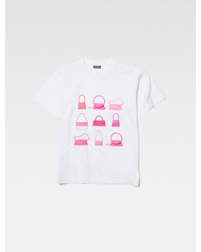 Jacquemus Le T-Shirt Sacs - Pink