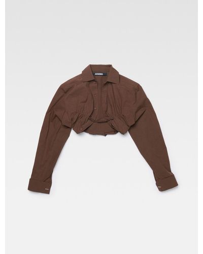 Jacquemus La Chemise Machou - Brown