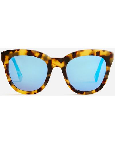 J.Crew Cabana Oversized Sunglasses - Brown