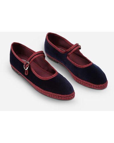 J.Crew Flabelus Antonia Mary Janes - Red