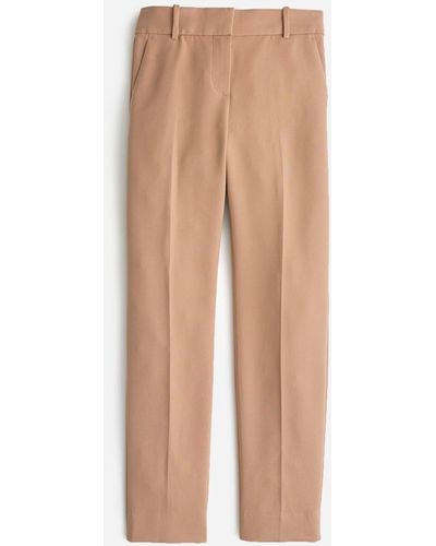 J.Crew Cameron Slim Cropped Pant In Four-season Stretch - Natural