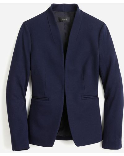 J.Crew Going-out Blazer In Stretch Twill - Blue